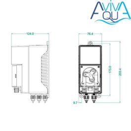 Перистальтический дозирующий насос Aquaviva KXRX Smart Rx 1.5 л/ч + набор Rx