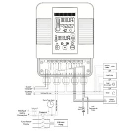 Цифровой контроллер Elecro Heatsmart Plus теплообменника G2SST + датчик потока и температуры