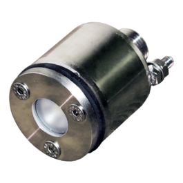 Прожектор светодиодный мини 3 Вт ”Холодный белый” 12В из нерж. стали с закладной (Плёнка)