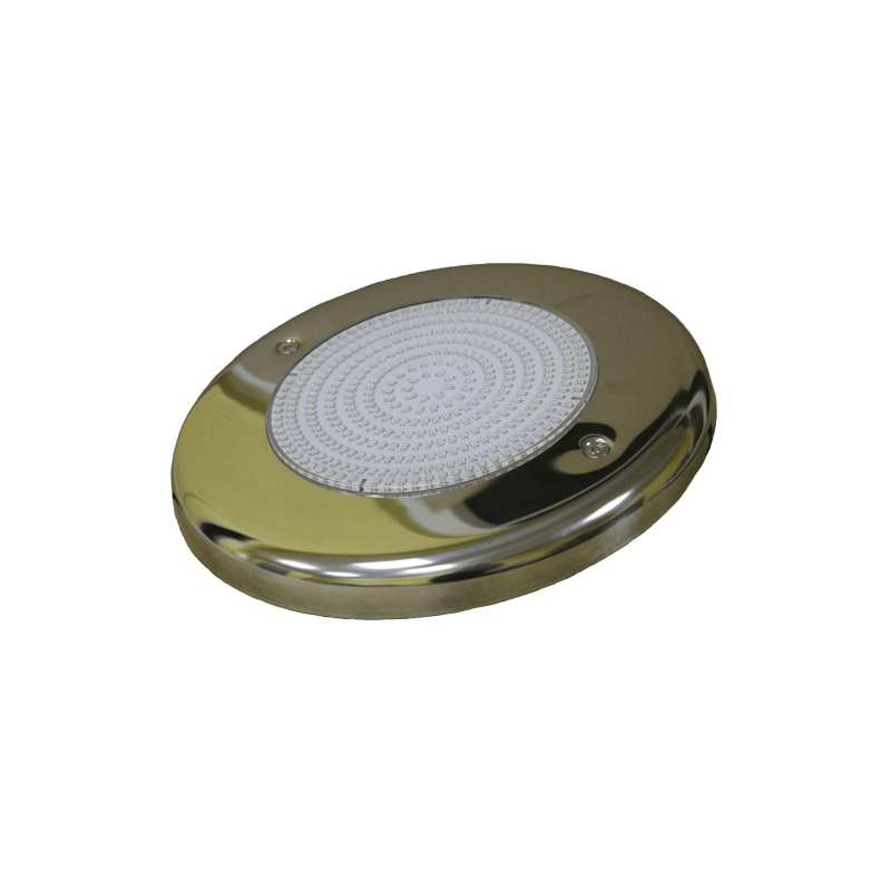 Прожектор светодиодный мини 3 Вт ”Холодный белый” 12В из нерж. стали с закладной (Плёнка)