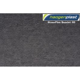 Пленка ПВХ 1,65х25,00м “Haogenplast StoneFlex”, Bazelet, серый