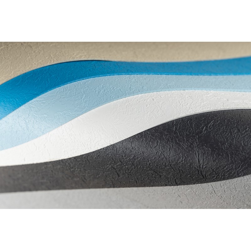 Пленка ПВХ 1,65х25,00м "Alkorplan-Relief", "Adria Blue", текстурная