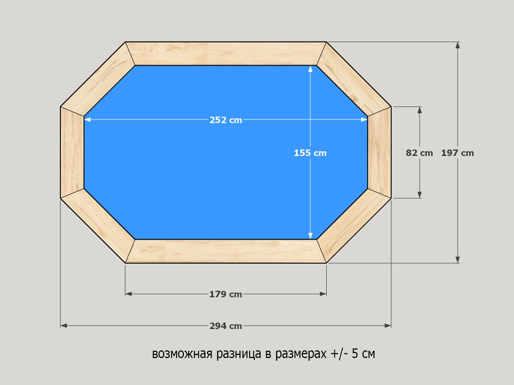 Деревянный бассейн (купель) овальный, 2.50х1,55м, глубина 115см, Кристалл Деревянный бассейн (купель) овальный, 2.50х1,55м, глубина 115см, Кристалл
