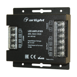 Усилитель ARL-5022-RGB (12-24V, 3x10A, 360-720W)