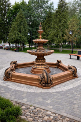 Фонтан Дворцовый классический Ø450 бронзовый Фонтан Дворцовый классический Ø450 бронзовый