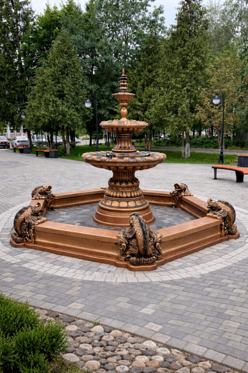 Фонтан Дворцовый классический Ø450 бронзовый Фонтан Дворцовый классический Ø450 бронзовый